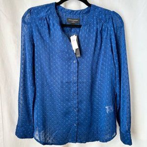 Banana Republic Blouse in Teal, Size S, New with Tags!